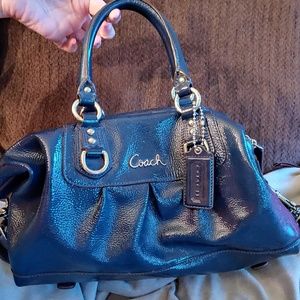 Navy Blue Coach Pocketbook